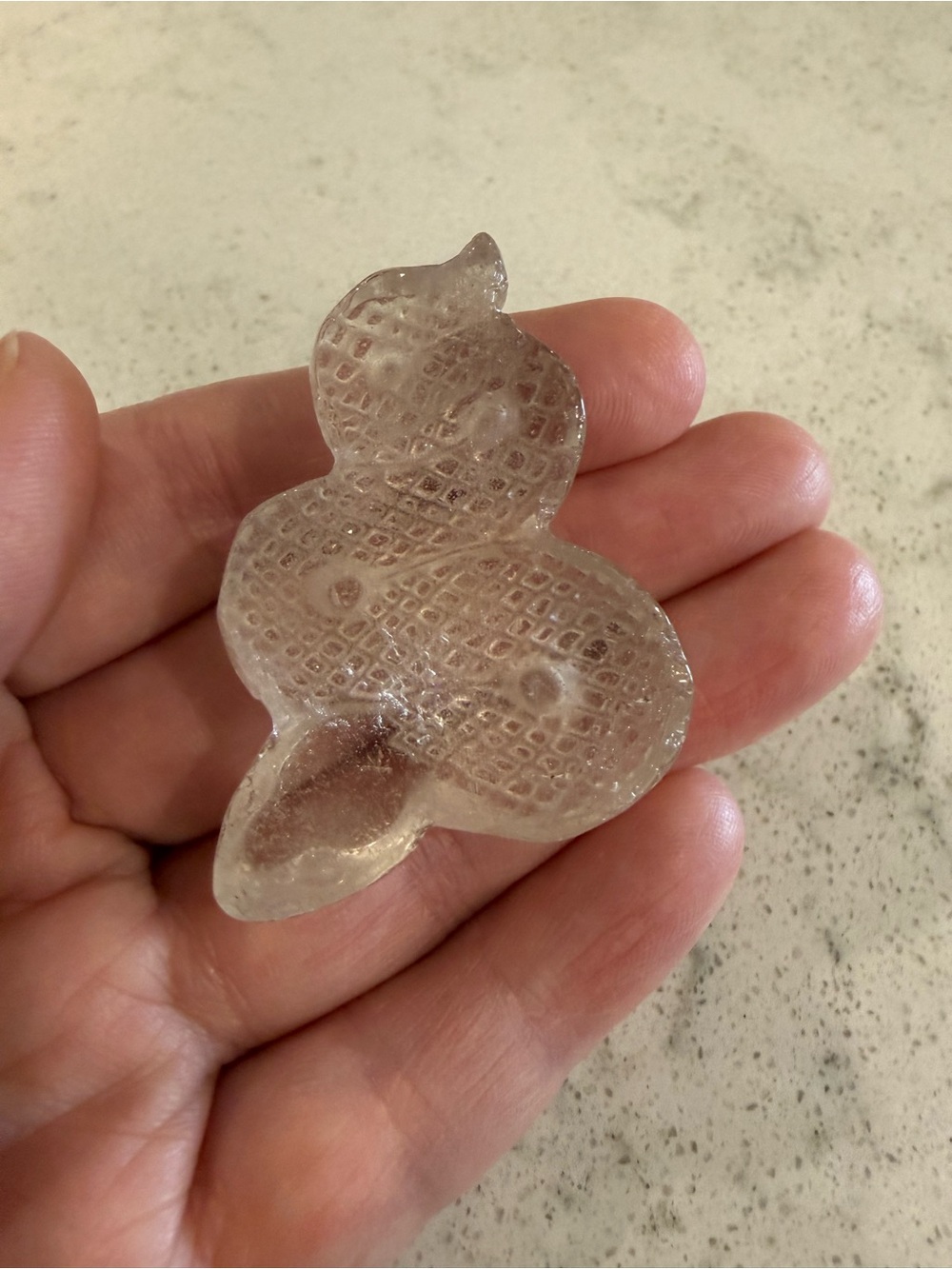 Clear Quartz Snake